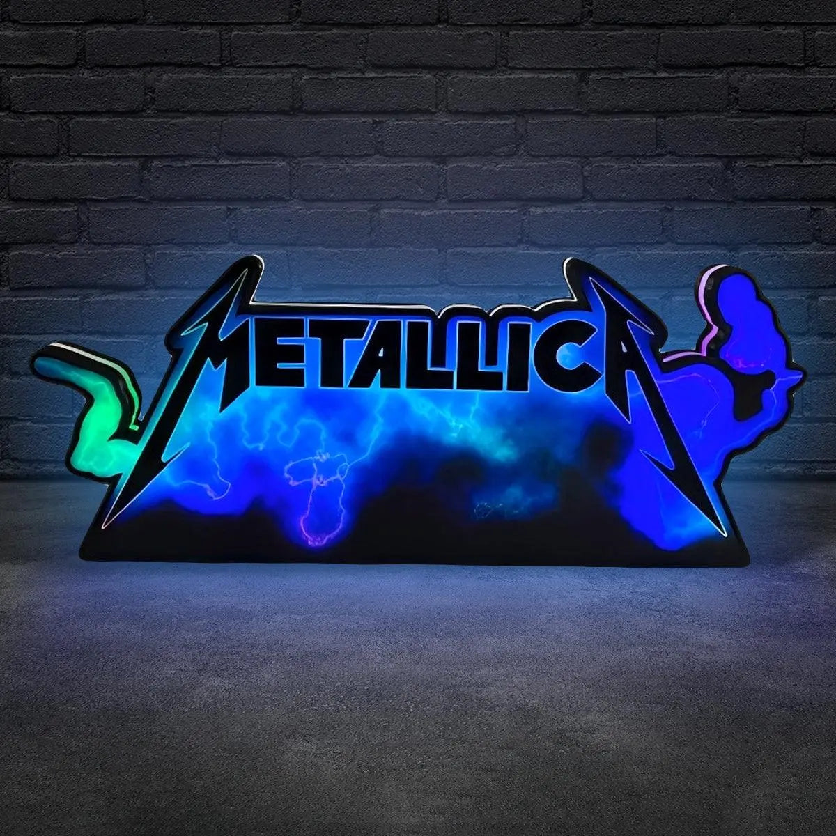 The Metallica Pinball LED Lightbox, The Metallica Pinball Topper, USB powered and with Dimming Function, design for Stern Pinball FYLZGO Signs