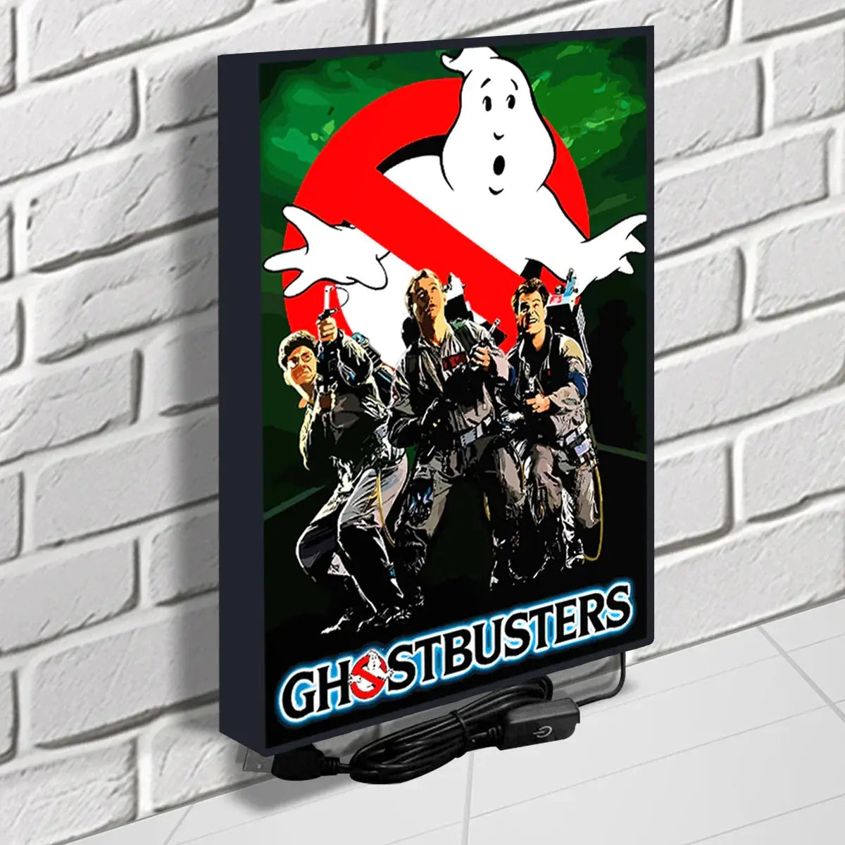 Ghostbuster Frozen Empire Movie Poster LED Light Box (LED Light Box), Ghostbusters 3D Lightbox FYLZGO Signs