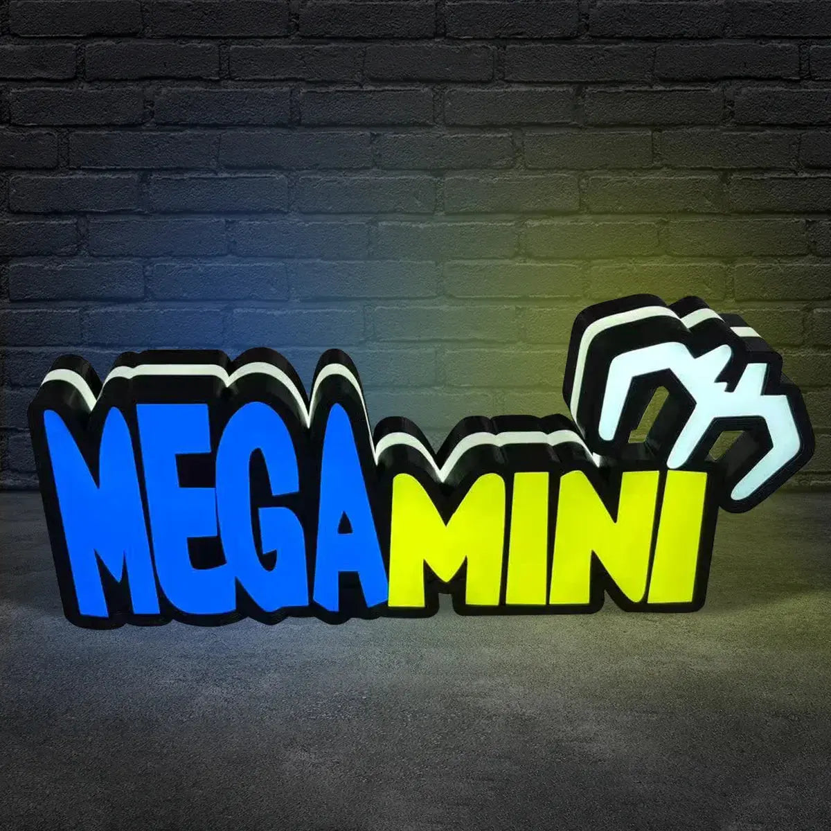 Mega Mini Topper 3D Pinted Lightbox for Claw Machine, Mage Mini claw machine Topper FYLZGO Signs