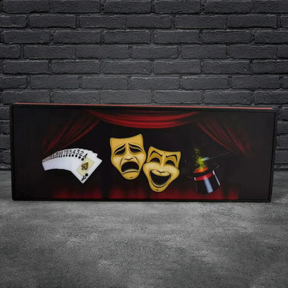 Theatre of Magic Pinball Topper LED Lightbox,  3D Printed Lightbox Rock Your Game FYLZGO Signs