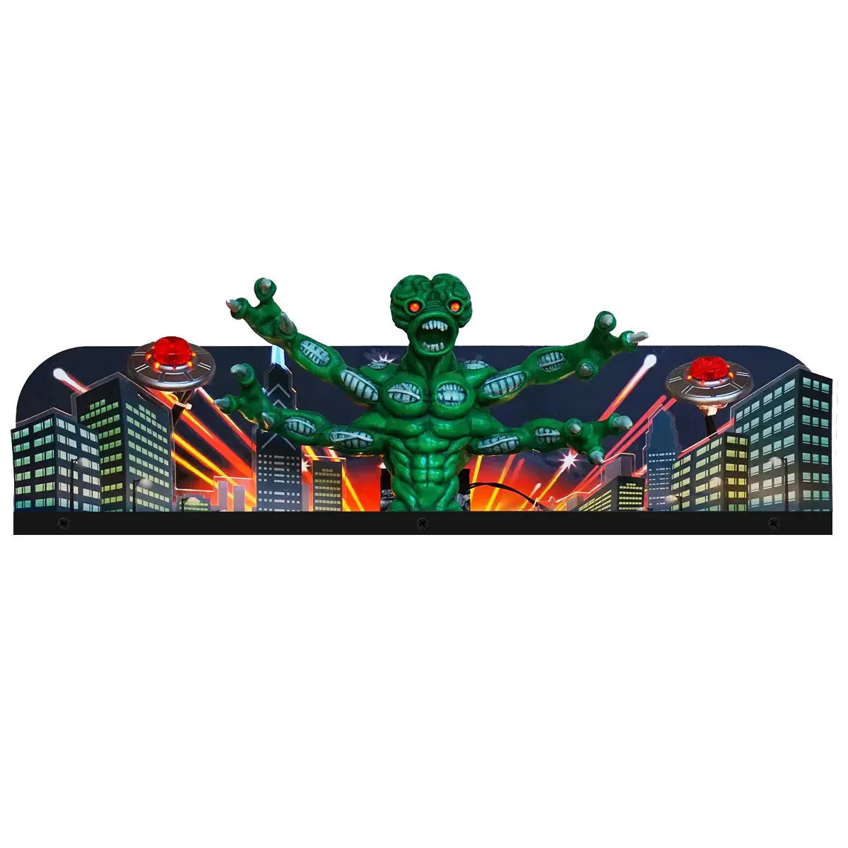 Attack or Revenge From Mars Pinball Acrylic LED Topper, for CGC Pinball Machine, Arcade 1up Pinball Topper FYLZGO Signs
