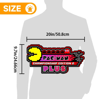 Game Logo Championship Edition 3D Printed LED Lightbox for Gaming Room Decor, Classic Arcade Gaming Lightbox FYLZGO Signs