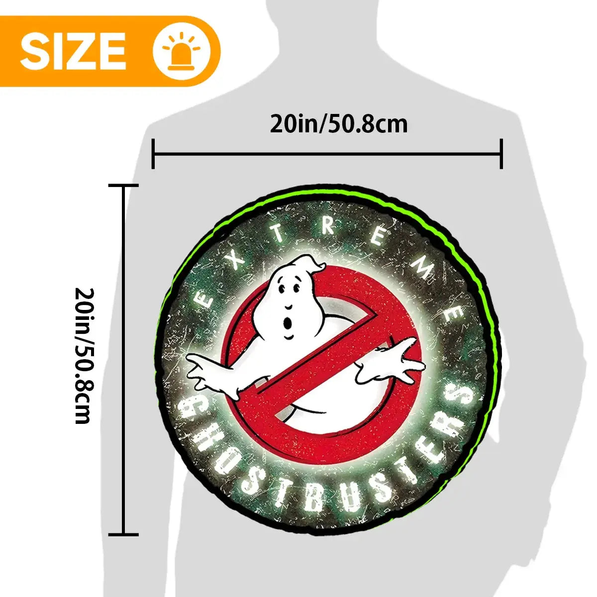 Ghostbusters Extreme 3D Lightbox USB Powered with Dimming Control Perfect Decor FYLZGO Signs