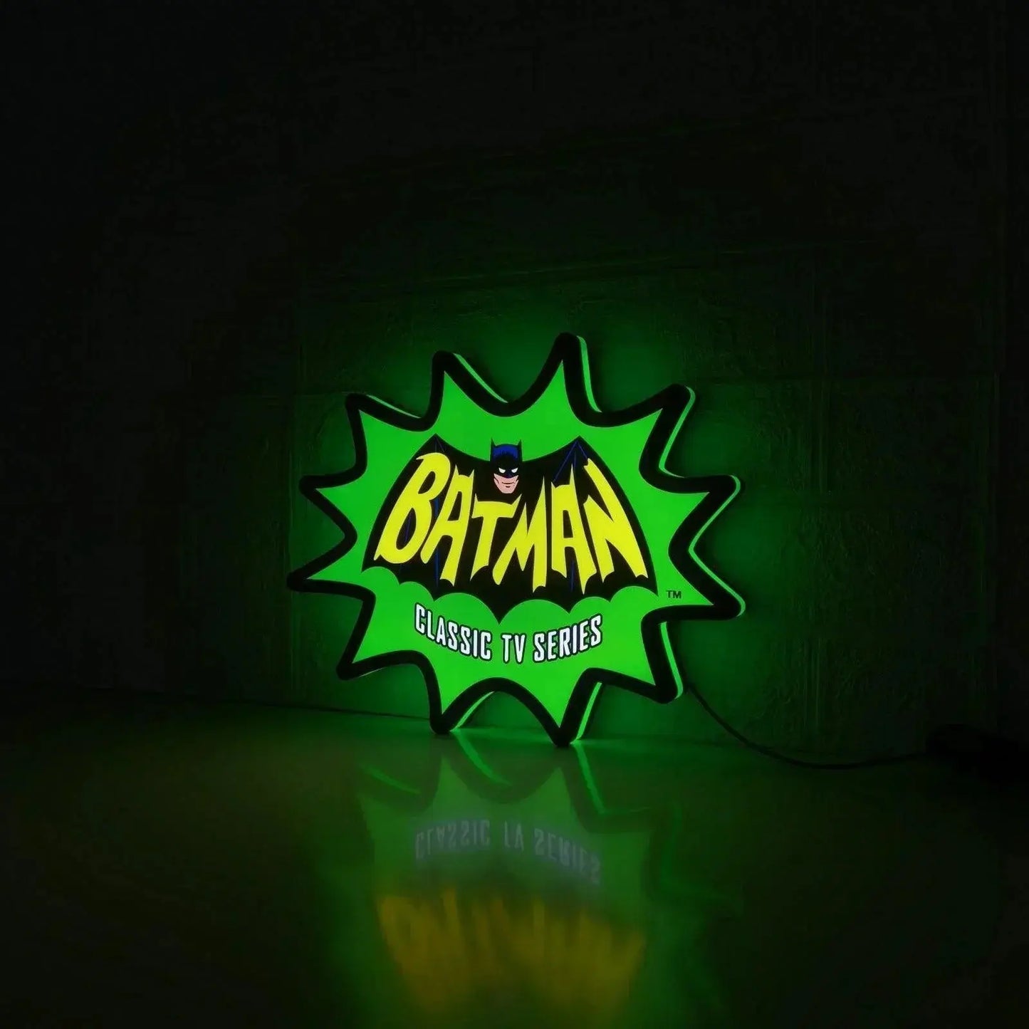 Batman 3D Lightbox, Arcade Pinball Machine Accessory for Pinball Topper FYLZGO Signs