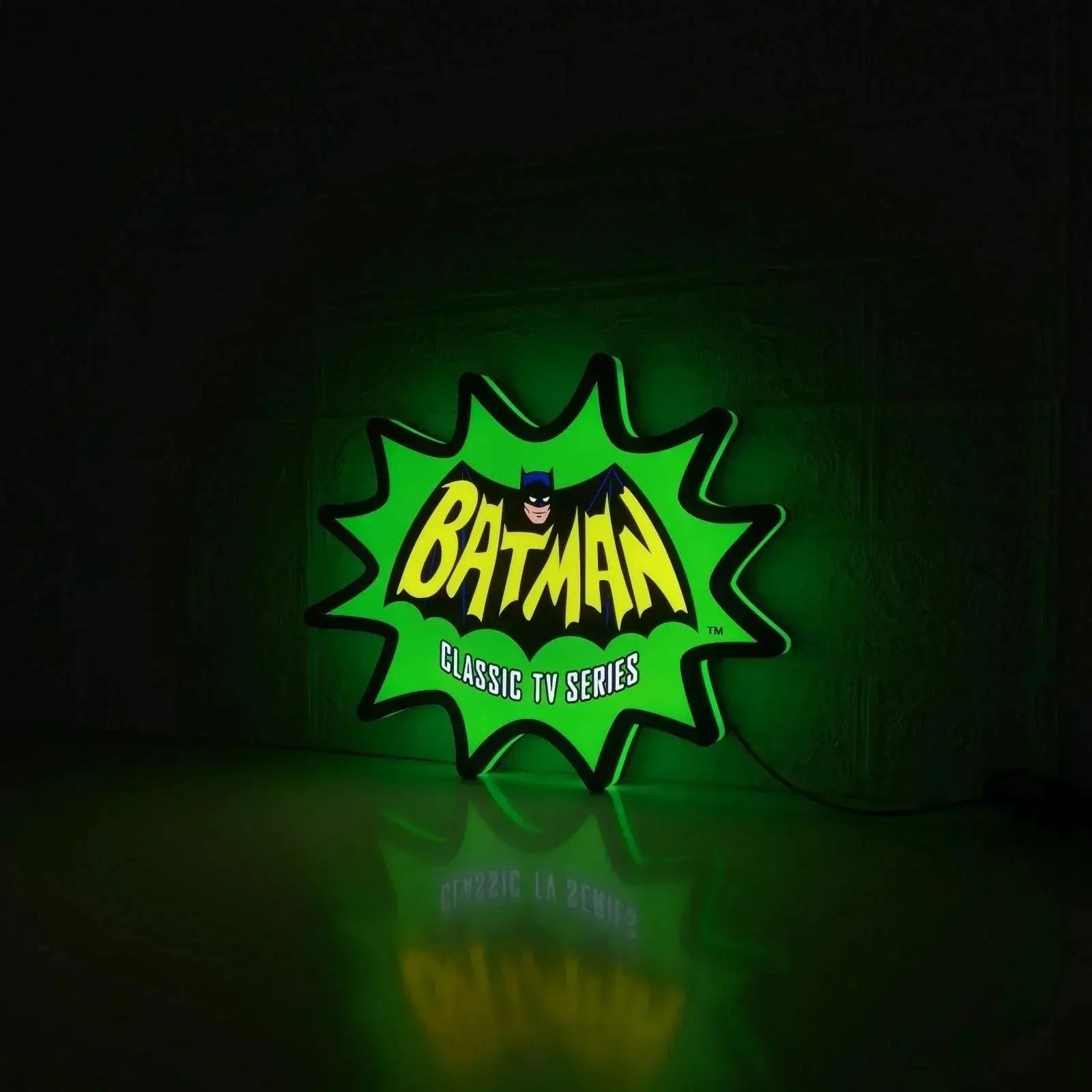 Batman 3D Lightbox, Arcade Pinball Machine Accessory for Pinball Topper FYLZGO Signs