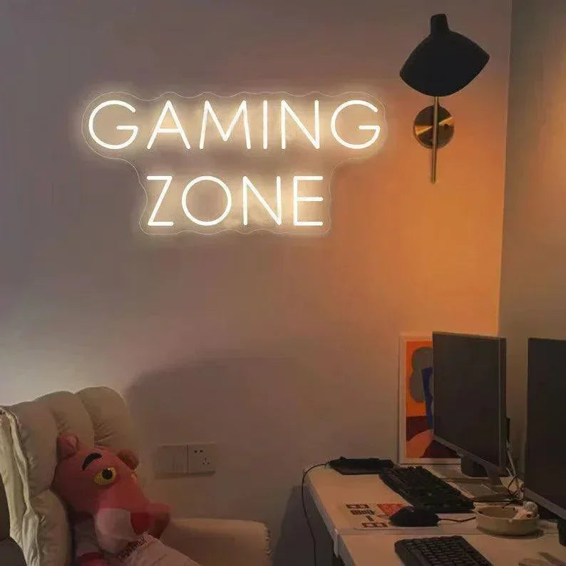 Gaming Zone Neon Signs LED Sign Club