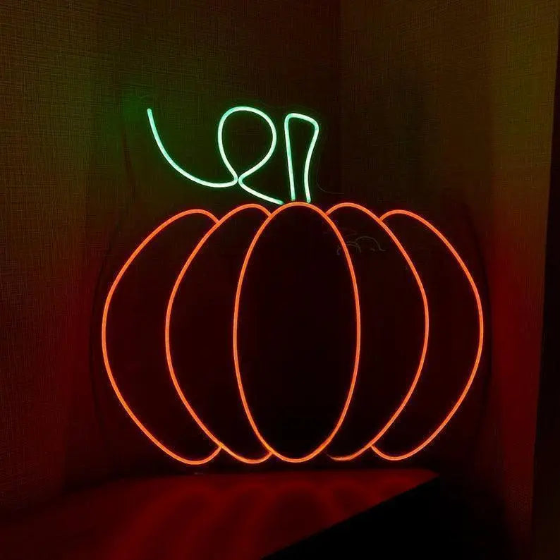 Pumpkin neon sign, Pumpkin Patch, Halloween neon sign, Spooky Halloween decor, Scary sign for Halloween, Trick or treat sign, Boo neon sign FYLZGO Signs