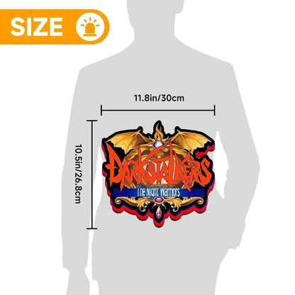 The Night Warriors Darkstalkers 3D Printed LED Lightbox FYLZGO Signs
