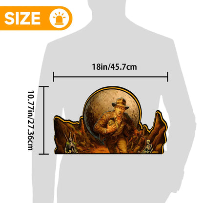 Indiana Jones Pinball Topper Lightbox Arcade Gaming Light box for Man's Cave FYLZGO Signs