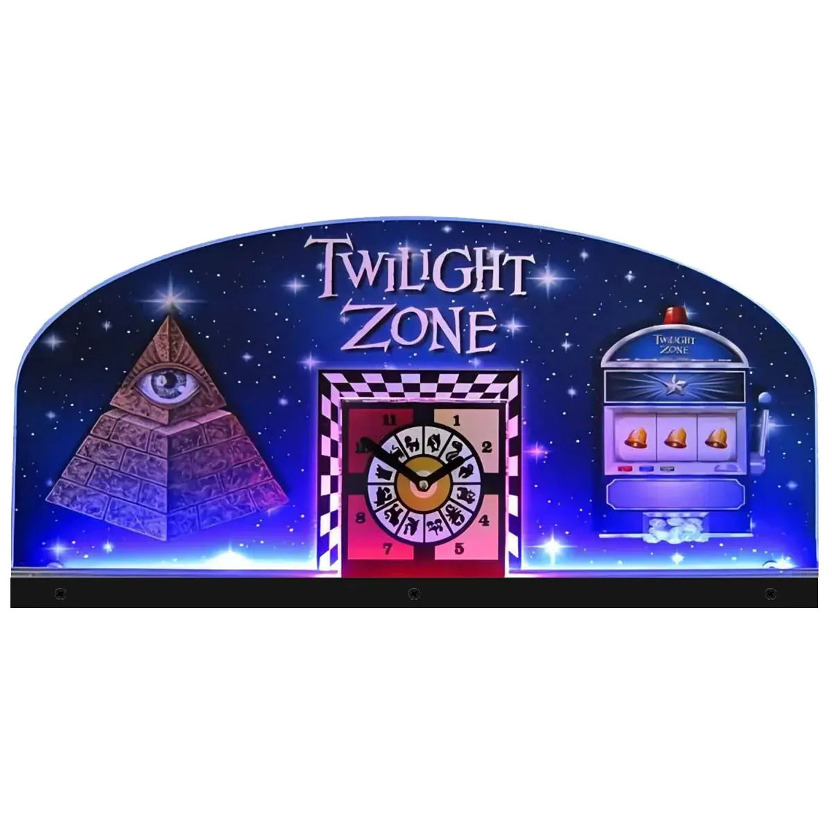 Twilight Zone Pinball topper 3D Acrylic LED Topper, for Williams Pinball Machine, Pinball Topper FYLZGO Signs