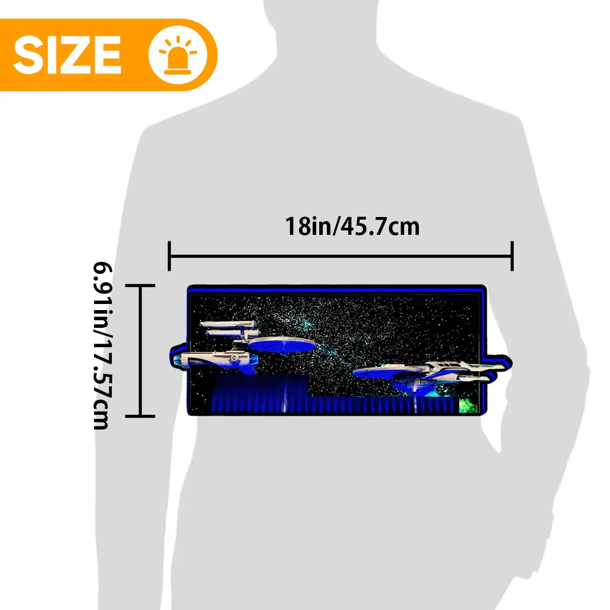 Topper TS 2025 for Star Trek, 3D Printed Lightbox Powered by USB Band Dimm Wall Art Decor Man's Cave FYLZGO Signs