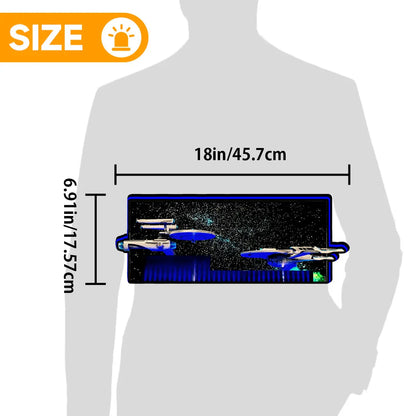 Topper TS 2025 for Star Trek, 3D Printed Lightbox Powered by USB Band Dimm Wall Art Decor Man's Cave FYLZGO Signs