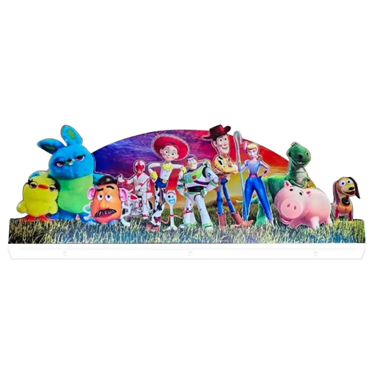 Toy Story 4 Pinball Acrylic LED Topper, for Jersey Jack Pinball Machine, Pinball Topper FYLZGO Signs