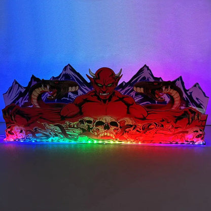 Gorgar Pinball Acrylic LED Topper, for Pinball Machine, Pinball Topper FYLZGO Signs