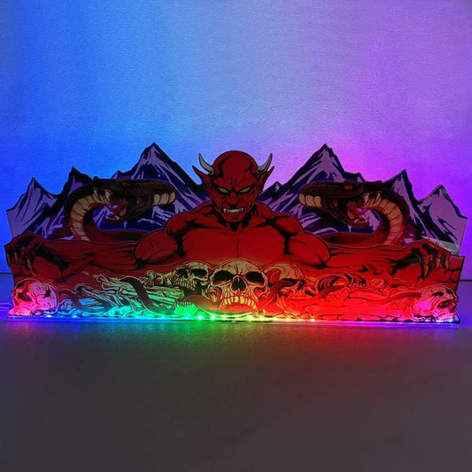 Gorgar Pinball Acrylic LED Topper, for Pinball Machine, Pinball Topper FYLZGO Signs