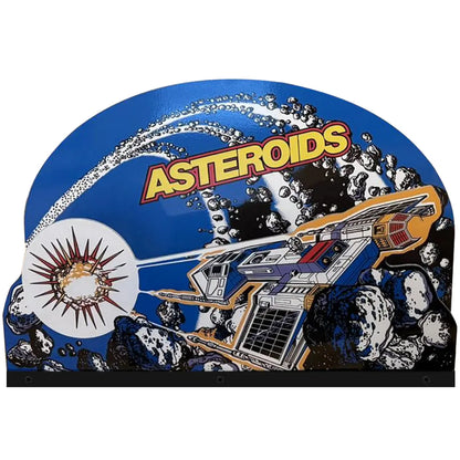 Asteroids Arcade 3D Acrylic LED Topper, For Arcade Game Art Repro Game Machine, Arcade Topper FYLZGO Signs