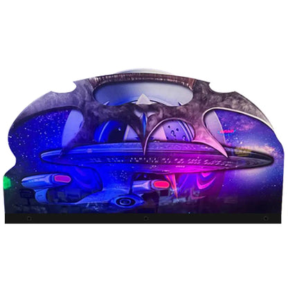 Star Trek Next Generation Topper 3D Acrylic LED RGB Topper, For Stern Pinball Machine, Pinball Topper FYLZGO Signs