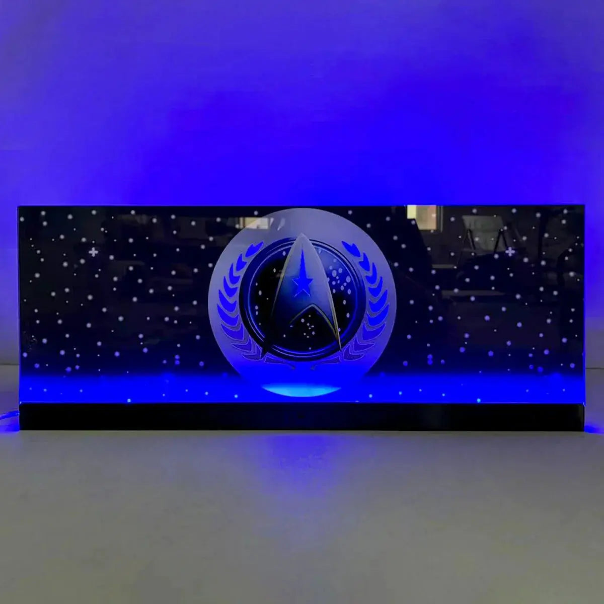 Star Trek Pinball Topper, Pinball topper 3D Acrylic LED Topper, for Bally Pinball Machine, Pinball Topper FYLZGO Signs