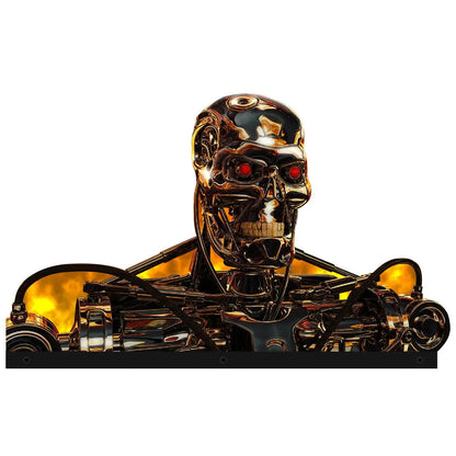 Terminator 2 T2 Pinball Acrylic LED Topper, for Pinball Machine, Pinball Topper FYLZGO Signs