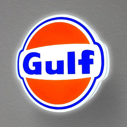 Custom Business Sign Gulf Gas Logo 3D Lightbox FYLZGO Signs