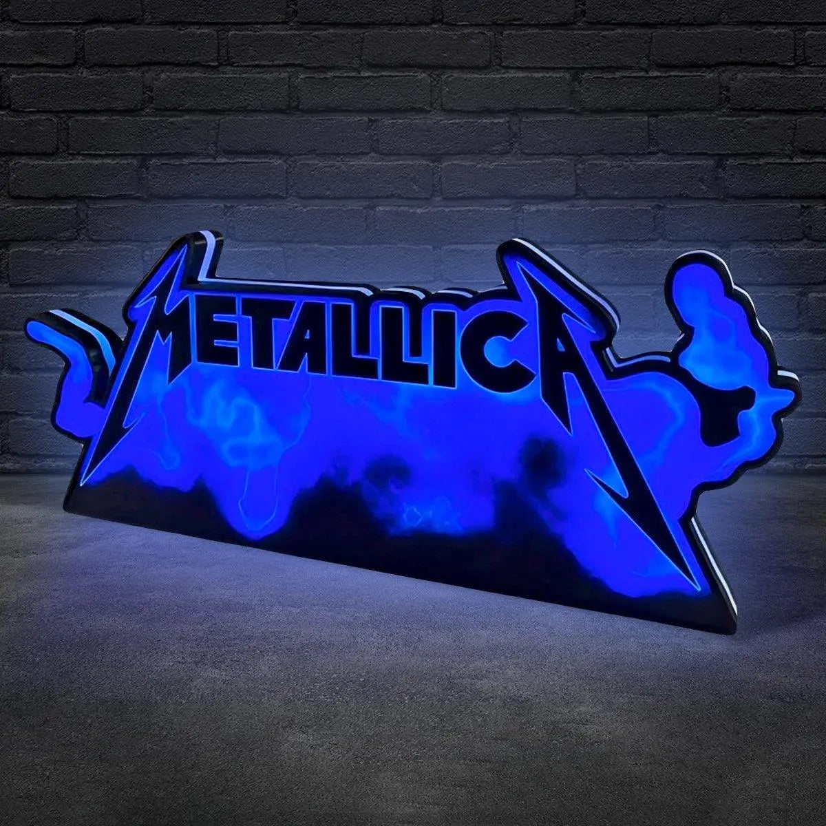 The Metallica Pinball LED Lightbox, The Metallica Pinball Topper, USB powered and with Dimming Function, design for Stern Pinball FYLZGO Signs