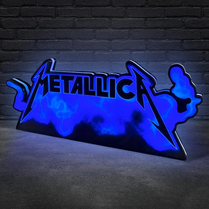 The Metallica Pinball LED Lightbox, The Metallica Pinball Topper, USB powered and with Dimming Function, design for Stern Pinball FYLZGO Signs
