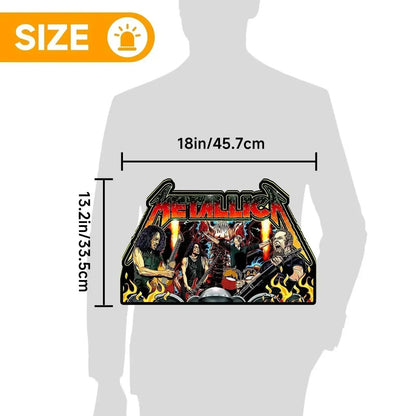 New Arrival Metallica Remastered Pinball Topper USB plug Dimmer Led 3D Lightbox FYLZGO Signs