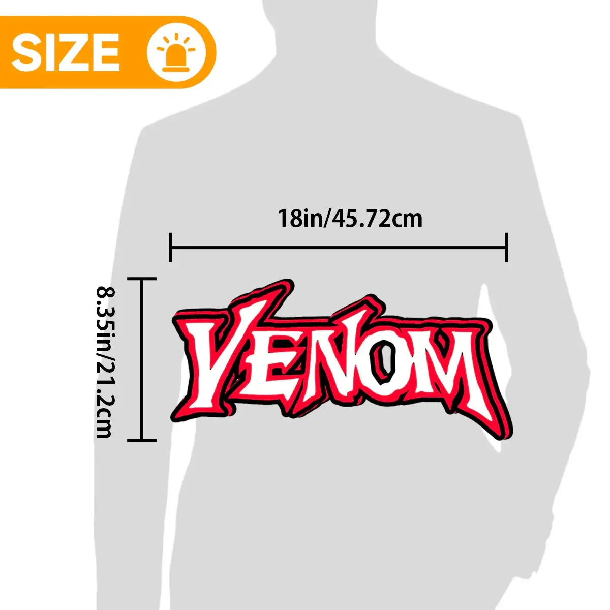 Venom Logo LED Light Box Fully Darkable USB Powered, Pinball Arcade Decor, Perfect for Game Room or Pinball Machine FYLZGO Signs