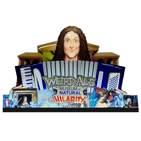 Weirdal's Museum of Natural Hilarity Topper 3D Acrylic LED Topper, For  Pinball Mahine, Pinball Topper FYLZGO Signs