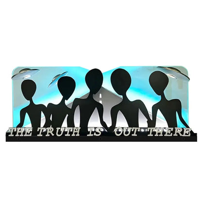 X-Files Topper 3D Acrylic LED Topper, For Sega Pinball Machine, Pinball Topper FYLZGO Signs