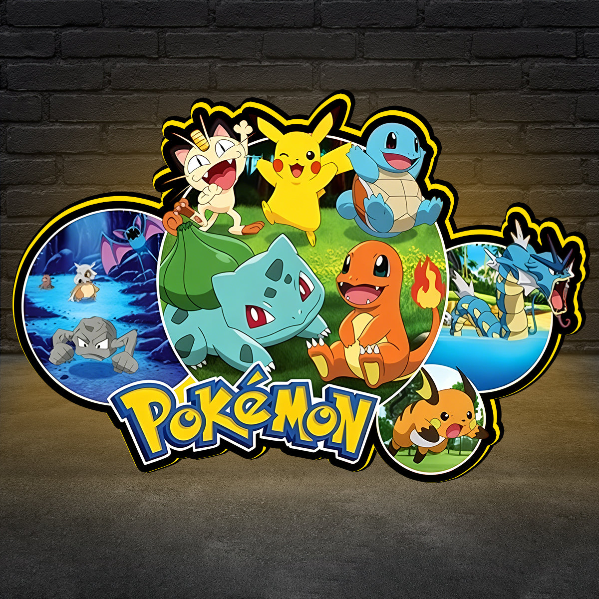 New Arrival Pokemon Pinball Topper for Pinball Machine, 3D Printed Lightbox USB Powered & Full Dimmable NEOUNIK Signs