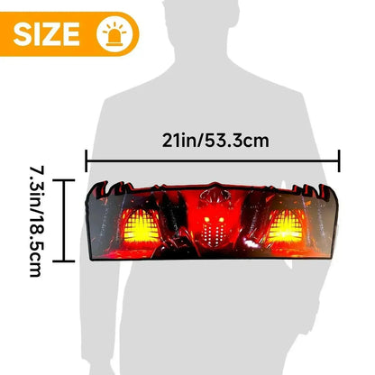 New Arrival exclusive Black Knight Pinball Topper with Eye 3D printed lightbox , Dimmable, and USB powered FYLZGO Signs