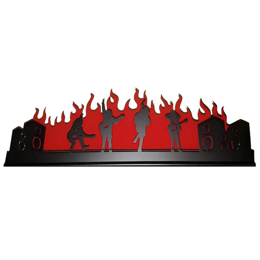 AC/DC Pinball Silhouette Topper FYLZGO Signs