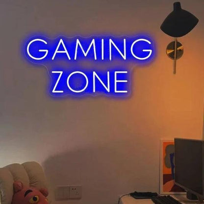 Gaming Zone Neon Signs LED Sign Club