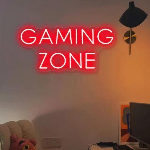 Gaming Zone Neon Signs LED Sign Club