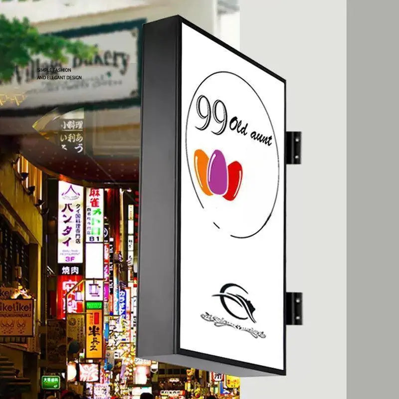 Custom Rectangle LED Advertising Light Box Outdoor Waterproof LED Light Box Signages led advertising lightbox FYLZGO Signs