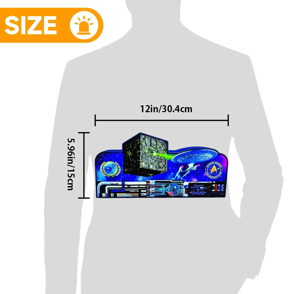 Star Trek Pinball Topper  Led Lightbox, USB plug Dimmer, Pinball Arcade Decor, Perfect for Game Room or Pinball Machine FYLZGO Signs