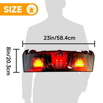 New Arrival exclusive Black Knight Pinball Topper with Eye 3D printed lightbox , Dimmable, and USB powered FYLZGO Signs