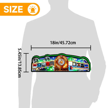 New Arrival Rush Pinball Topper  Led Lightbox, USB plug Dimmer, Pinball Arcade Decor, Perfect for Game Room or Pinball Machine FYLZGO Signs