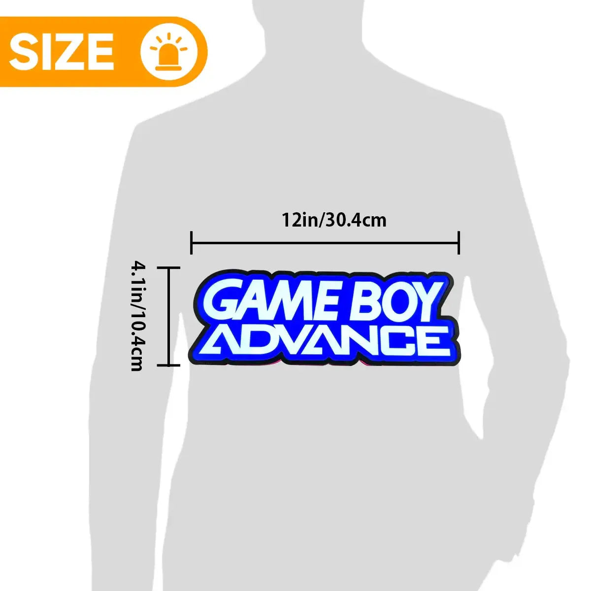 Gameboy advance Logo LED Light Box, Perfect for Game Room FYLZGO Signs
