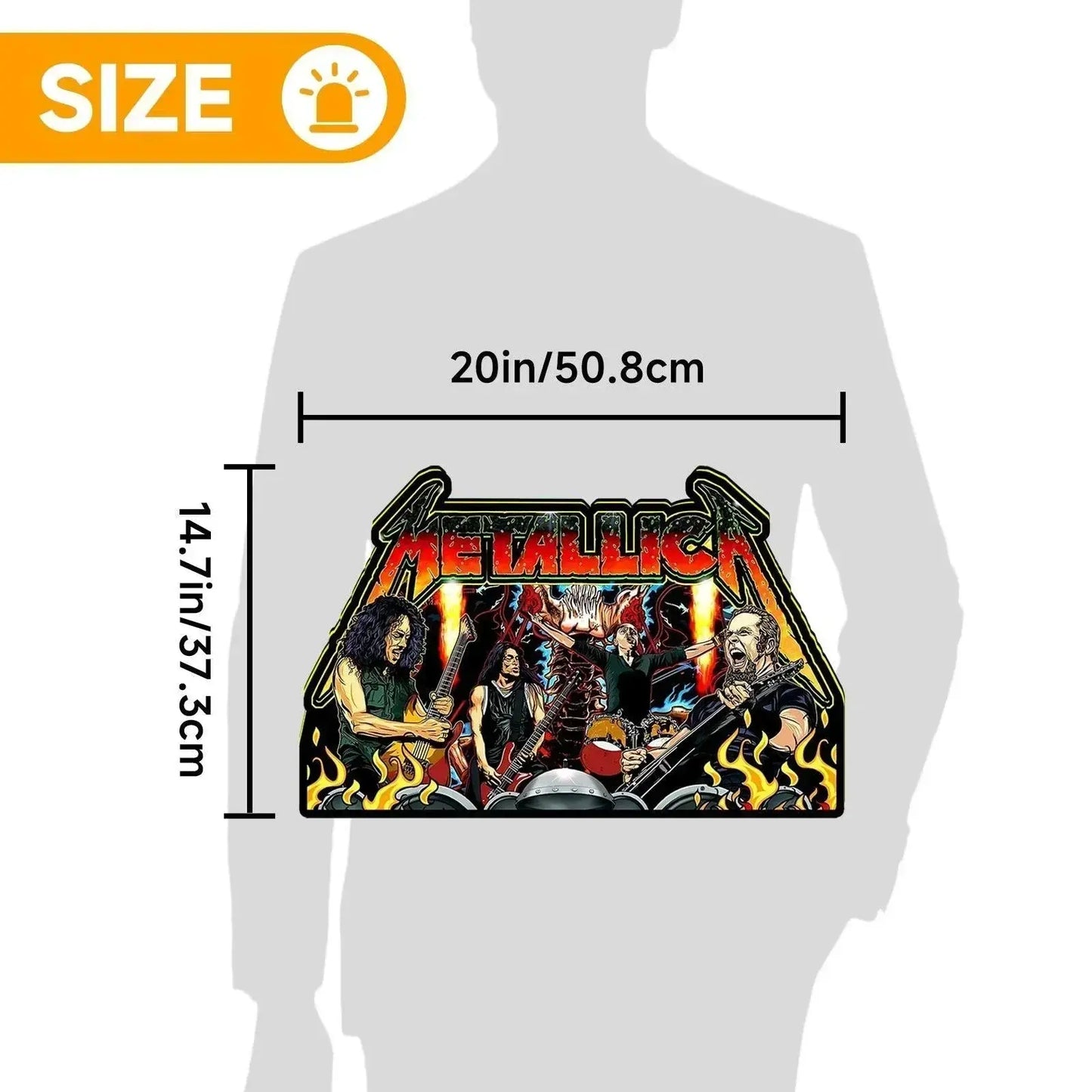 New Arrival Metallica Remastered Pinball Topper USB plug Dimmer Led 3D Lightbox FYLZGO Signs