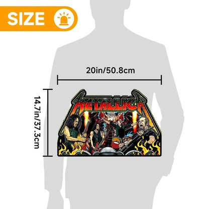 New Arrival Metallica Remastered Pinball Topper USB plug Dimmer Led 3D Lightbox FYLZGO Signs