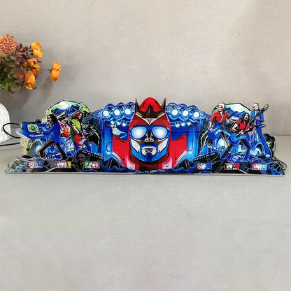 Foo Fighters FooBot Pinball Acrylic LED Topper, for Pinball Machine, Pinball Topper FYLZGO Signs