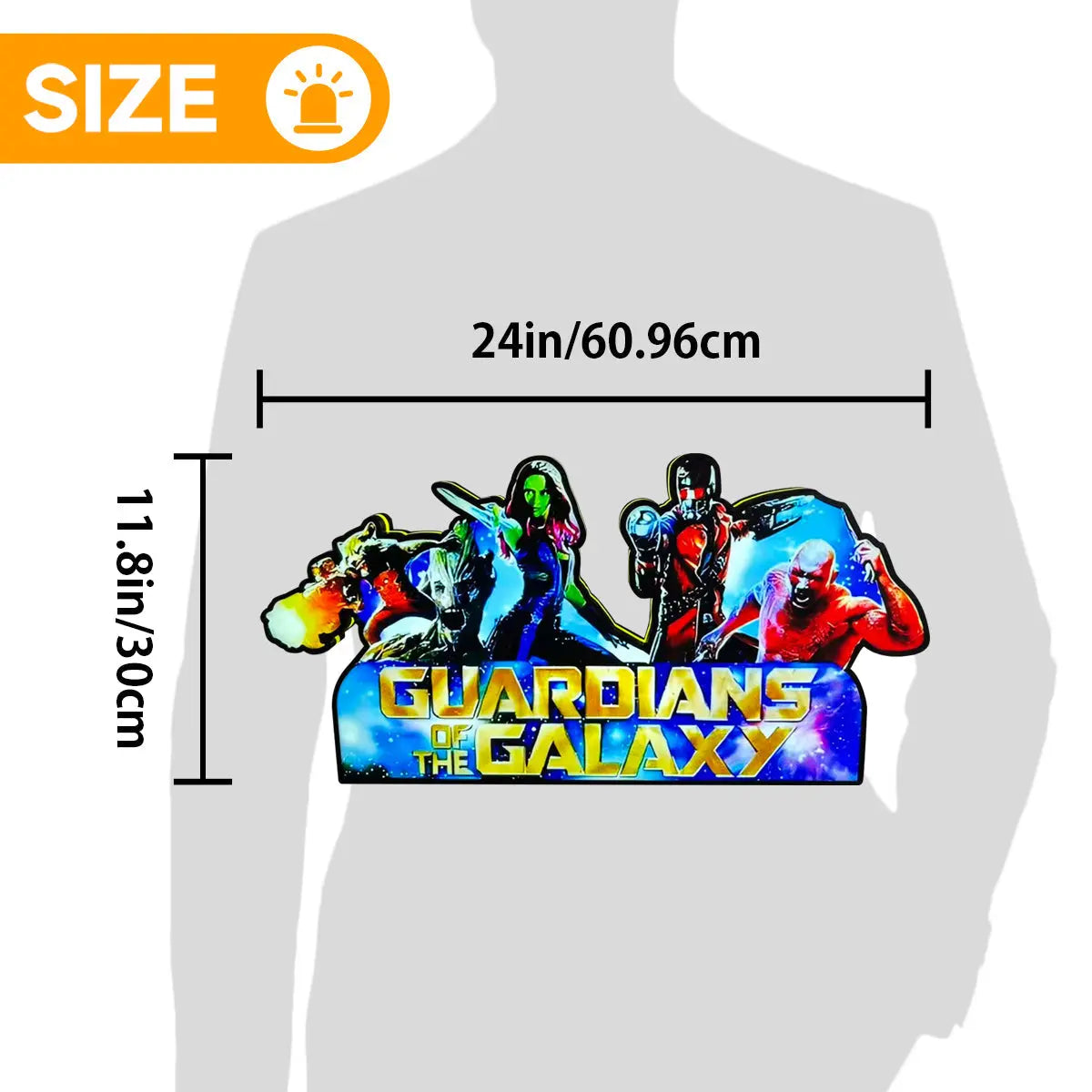 Guardians of the Galaxy Pinball Topper LED Light Box, for Stern Pinball Machine Fans, Rare Collectible USB Plug FYLZGO Signs