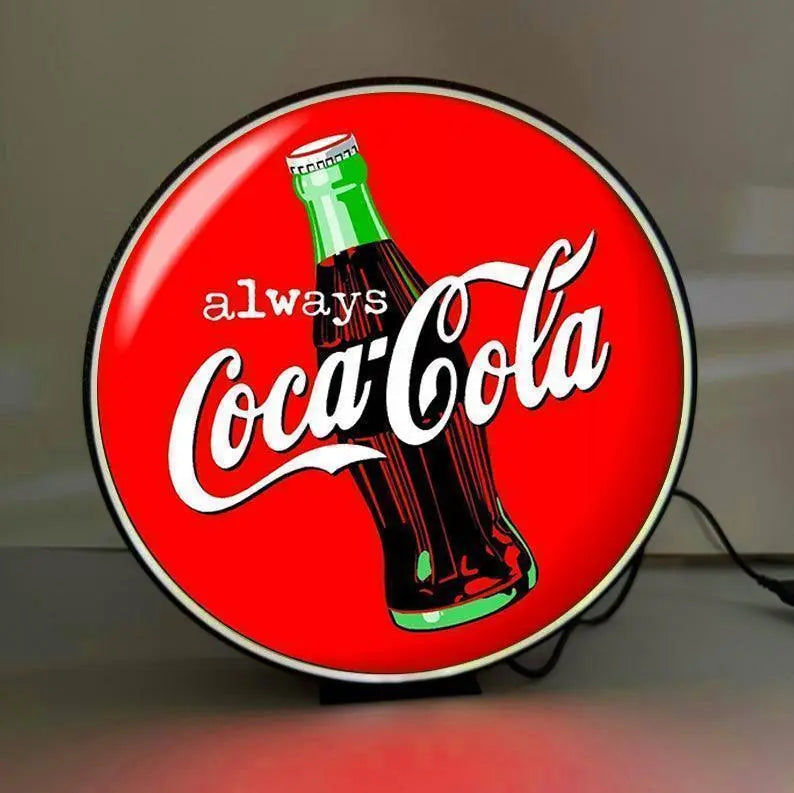 Coca Cola 3D printed lightbox logo led light box FYLZGO Signs