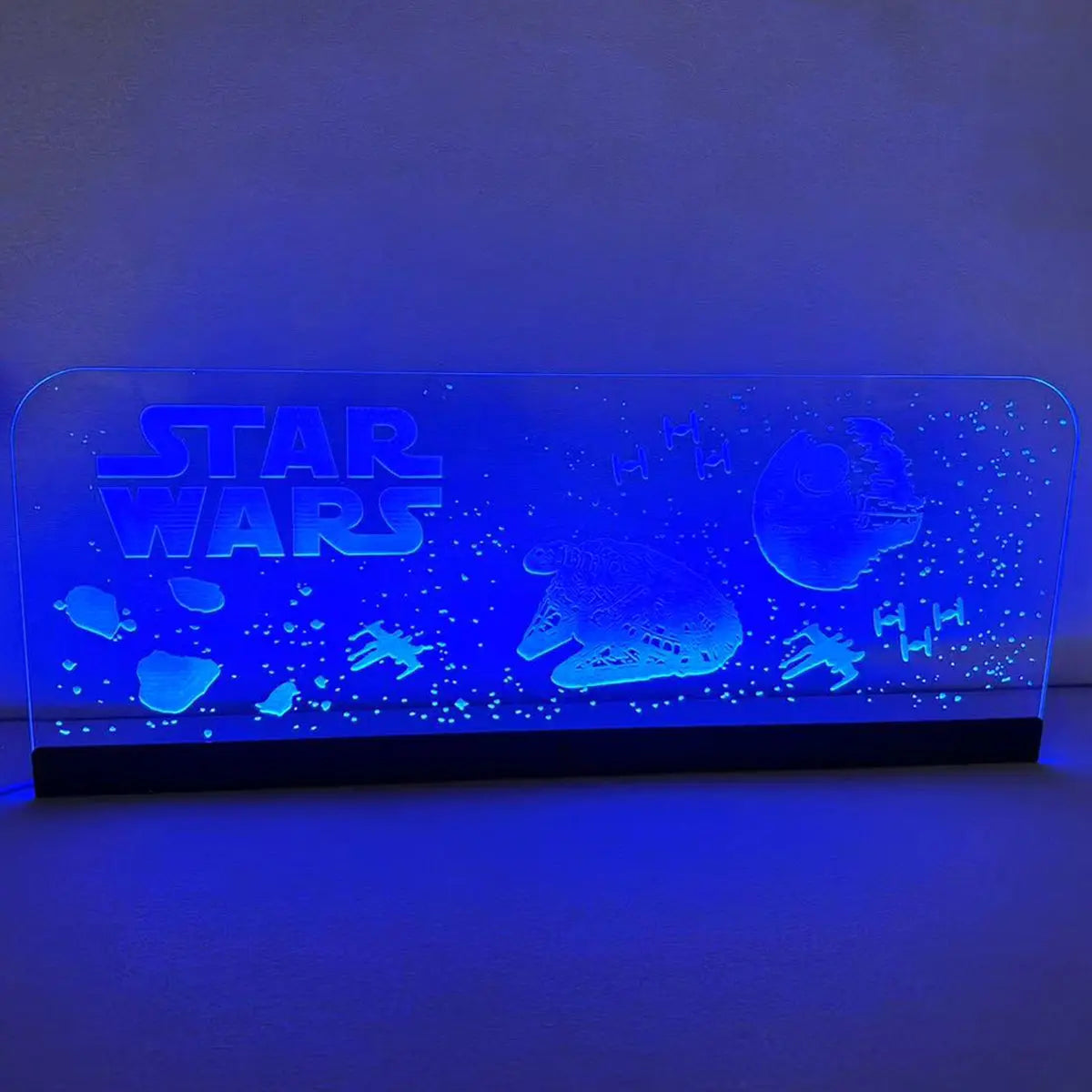 Star Wars Acrylic RGB LED Topper, for Pinball Machine, Pinball Topper FYLZGO Signs