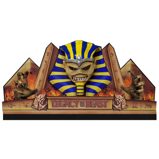Iron Maiden: Legacy of the Beast Topper 3D Acrylic LED Topper, For  Pinball Mahine, Pinball Topper FYLZGO Signs