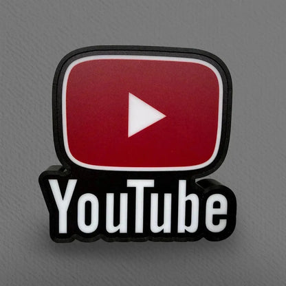 Youtube Led LightBox Sign Lamp Room Decoration FYLZGO Signs