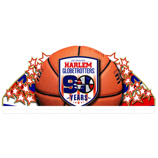 Harlem Globetrotters Pinball Topper, 3D Pinball Acrylic LED Topper, For Stern Pinball Machine, Pinball Topper FYLZGO Signs