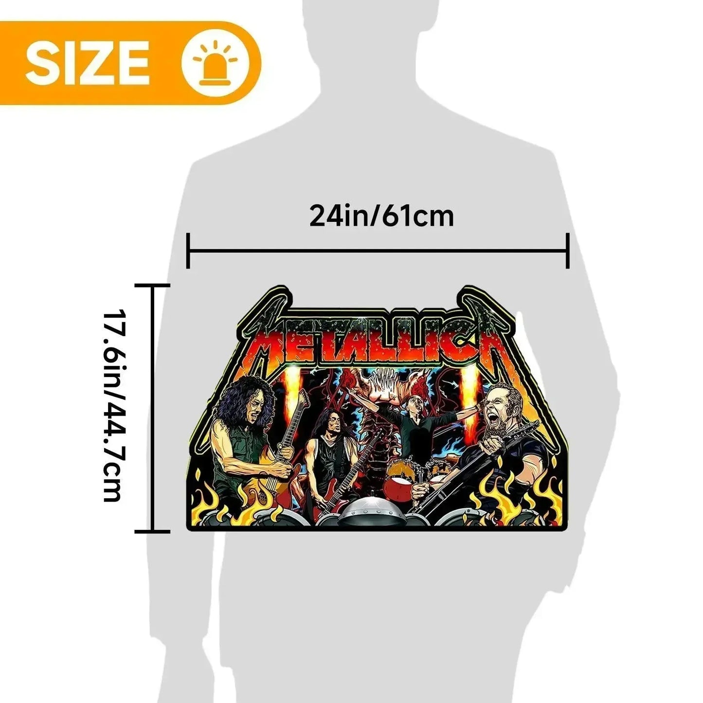 New Arrival Metallica Remastered Pinball Topper USB plug Dimmer Led 3D Lightbox FYLZGO Signs